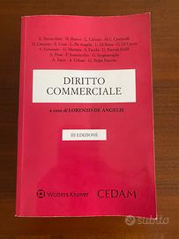 Libro diritto commerciale De Angelis 3 edizione