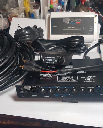 Crossover Elettronico ZAPCO SX-SL