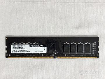 RAM 16GB DDR4 TeamGroup 2666MHz