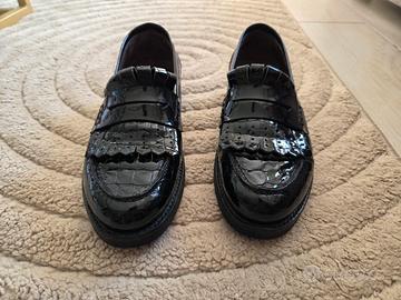 Scarpe NeroGiardini tg 37 colore nero lucido 