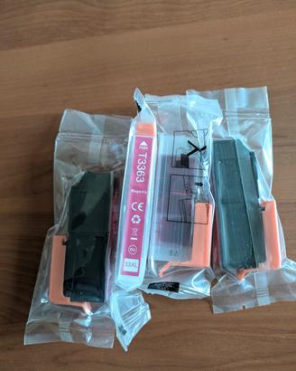4 cartucce T3363 per Epson XP alta capacità magent