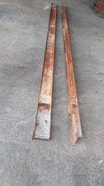 Travi in ferro profili NP, HEA, HEB