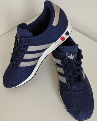 ADIDAS L.A. TRAINER Originali in Textile Blu Notte