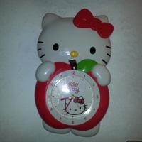 OROLOGIO DA PARETE HELLO KITTY 