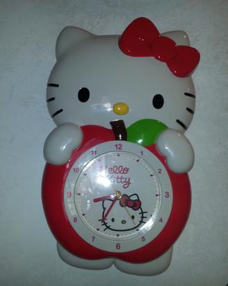OROLOGIO DA PARETE HELLO KITTY 