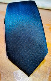 Cravatta in seta blu “ Dolce & Gabbana “