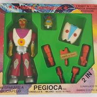 ROBOTS PEGIOCA VINTAGE ANNI 70 UNICO NO GOLDRAKE