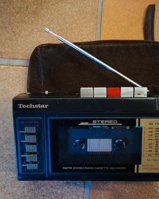 Radio cassette portatile Techstar