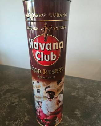 LATTA RARA VINTAGE COLLEZIONE RUM HAVANA CLUB CUBA