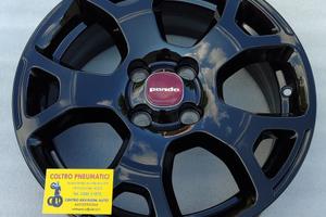 Set Cerchi In Lega Originali NUOVI Fiat Panda Ec