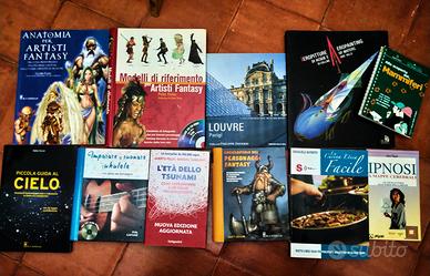 manuali vari arte,musica,ecc