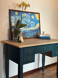 Scrivania restaurata anni '60