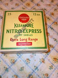 Scatola vintage vuota munizioni Remington