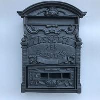 Cassetta postale in fusione di alluminio