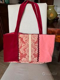 Borsa artigianale in tessuto