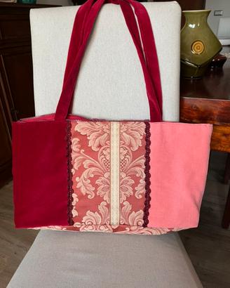 Borsa artigianale in tessuto
