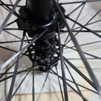 Ruote 45 Disc con raggi in carbonio 