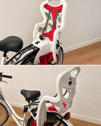Seggiolino posteriore bicicletta per bambini