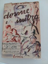 RARO  donne e mitra Enrico boccard ernia 1950