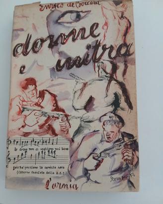 RARO  donne e mitra Enrico boccard ernia 1950