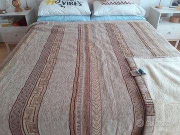 Coperta ciniglia Merinos e Cachemere