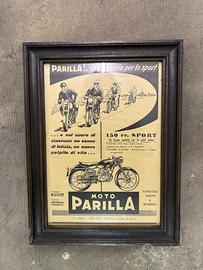 Quadro post moto Nettunia e Parilla