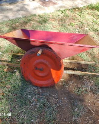 Pigiatrice manuale per uva d’epoca – in ferro
