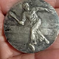 medaglia  antica Tennis. collezione