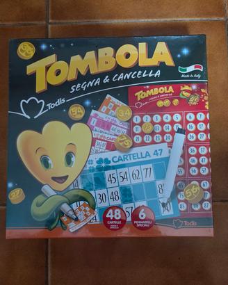 Tombola Segna e Cancella Gioco da tavola Bambini