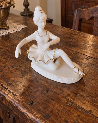 Rara statuina ballerina vintage.