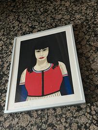 Stampa Lorenzo Mattotti “Margherita” 30x40