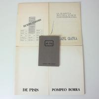 5 LIBRI GALLERIA LA SCALETTA ARTE DE PISIS BORRA