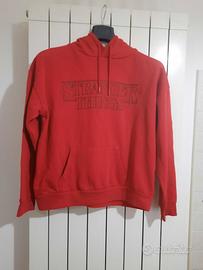 Felpa stranger things rossa