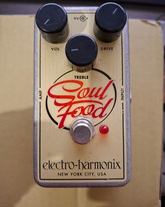 Electro-Harmonix Soul Food – Overdrive con alimen.