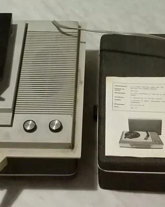 Rara Fonovaligia giradischi portatile IDEALPHON