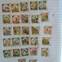 27 francobolli castelli italiani