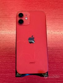 iPhone 12 mini red 128gb in splendide condizioni