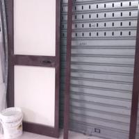 Porta alluminio con telaio