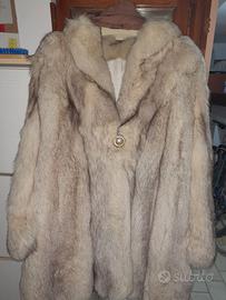 Cappotto volpe bianca
