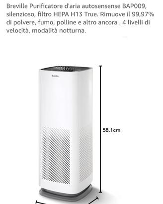 Purificatore d'aria Breville 
