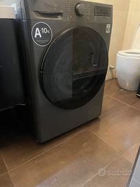 Lavatrice LG 11 kg black classe A