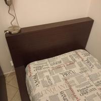 Letto singolo in Wengè 