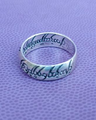 Anello argento sterling  Il Signore degli Anelli