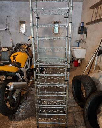 scaffale vino