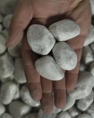 Ciottolo bianco carrara 15/25 mm