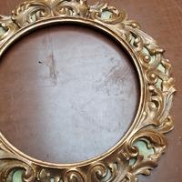 Antica Cornice roccocò in legno 