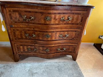 Comó fine settecento arte Barocco Francese