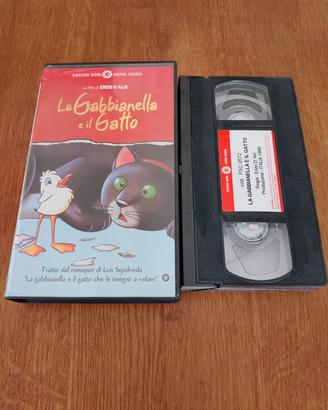VHS La Gabbianella e Il Gatto - Vintage