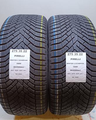 2 GOMME 275 35 22 PIRELLI 2025 INV RIF4568