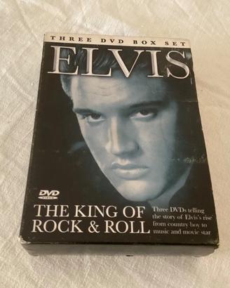 Cofanetto 3 DVD Elvis Presley The King of Rock & R